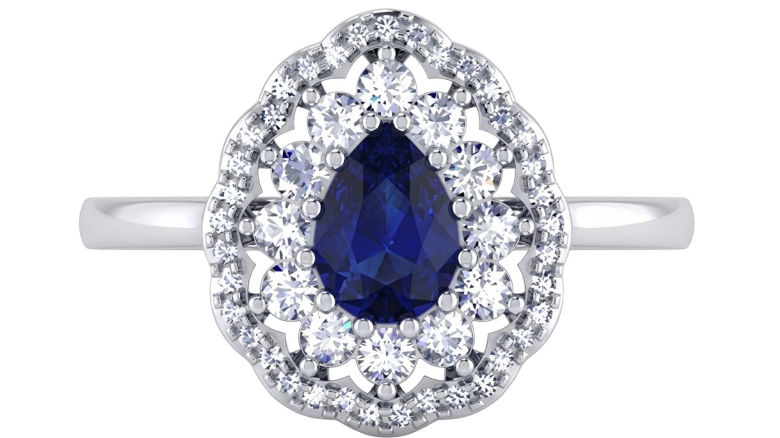 LG - 14K 1.39CT D-RING LDS PER/RDS CERTIFIED